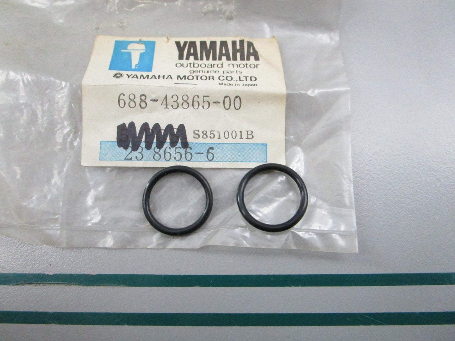 NEW OEM (LOT OF 2) 688-43865-00-00 Yamaha O-Ring 0810