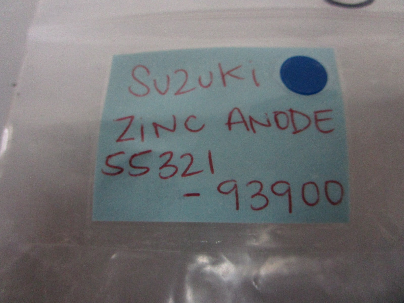 *NEW OEM* 0810 Suzuki Zinc Anode 55321-93900