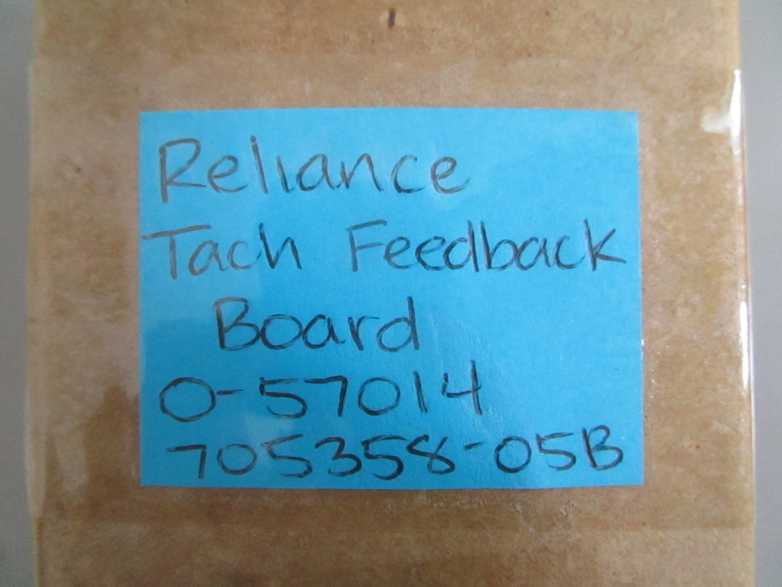 Reliance Electric 0-57014 FlexPak 3000 Regen Tach Feedback Board NEW OEM 0820