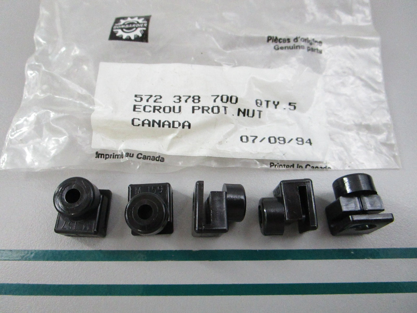 NEW (LOT OF 5) 572378300 Ski-Doo Protector Nut 0810