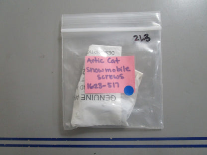 *NEW OEM* (LOT OF 3) 0810 Arctic Cat Snowmobile Screws 1623-517