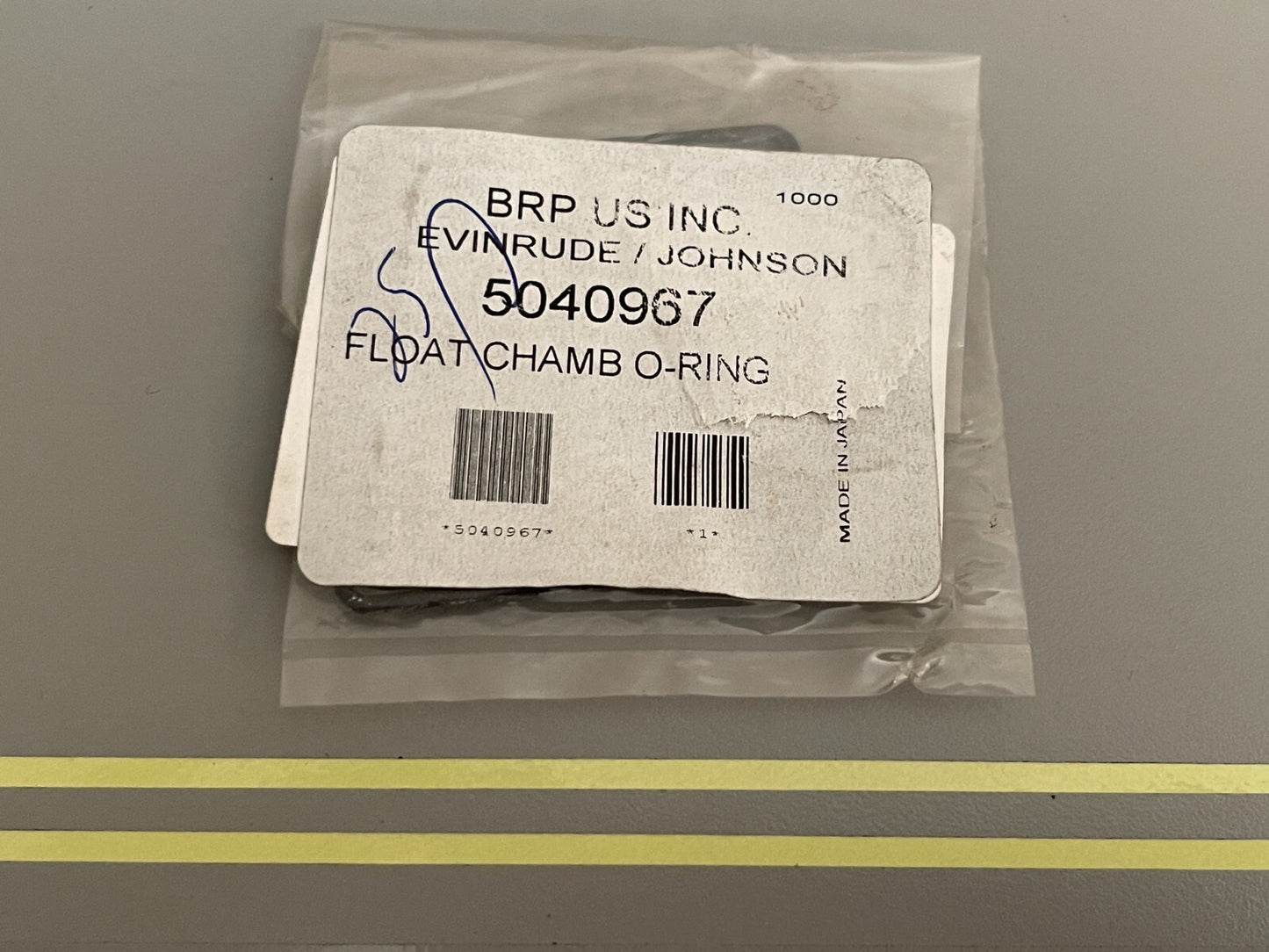 *NEW OEM* 0810 OMC Johnson Evinrude Float Chamber O-Ring 5040967