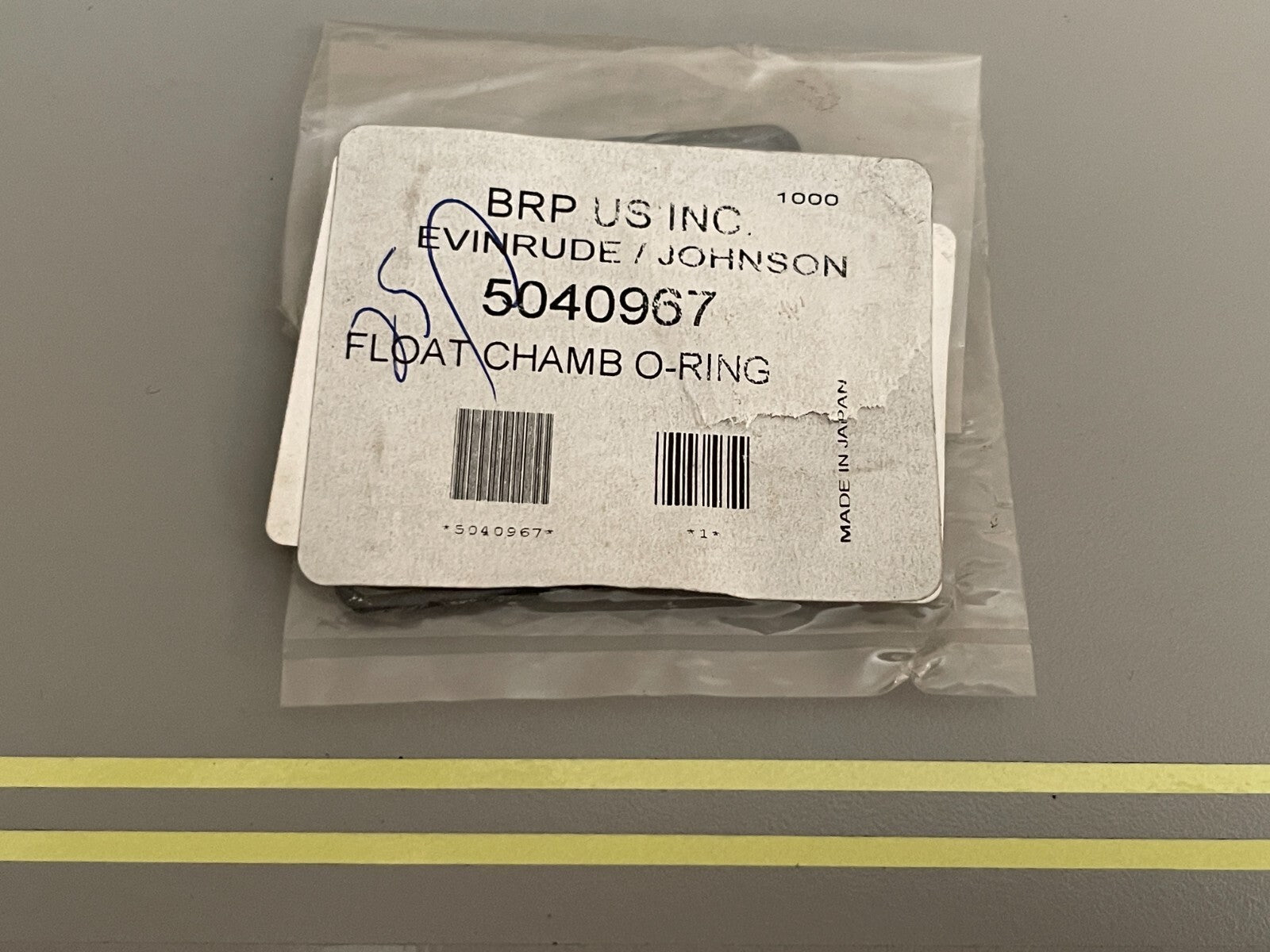 *NEW OEM* 0810 OMC Johnson Evinrude Float Chamber O-Ring 5040967