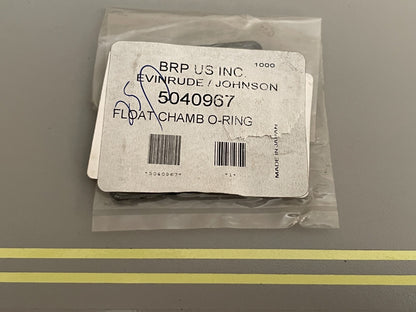 *NEW OEM* 0810 OMC Johnson Evinrude Float Chamber O-Ring 5040967