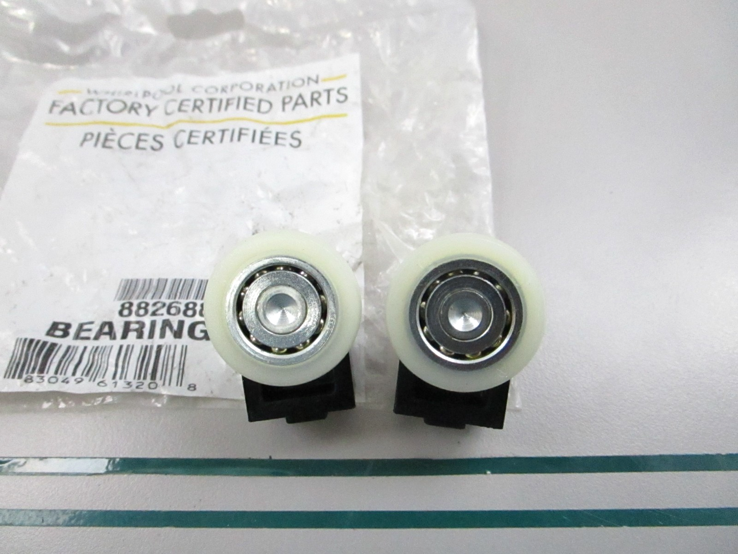 Whirlpool NEW OEM Trash Compactor Roller Bearing Set 882688 NOS 0810