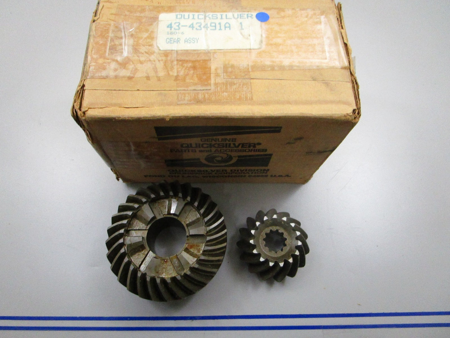 *NEW OEM* 0720 Mercury Quicksilver Gear Assembly 43-94433 43-94434 43-43491A1