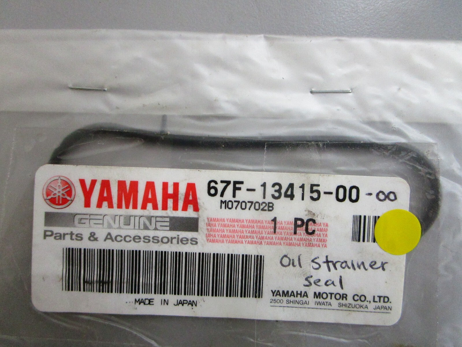 *NEW OEM* 0810 Yamaha Oil Strainer Seal 67F-13415-00-00