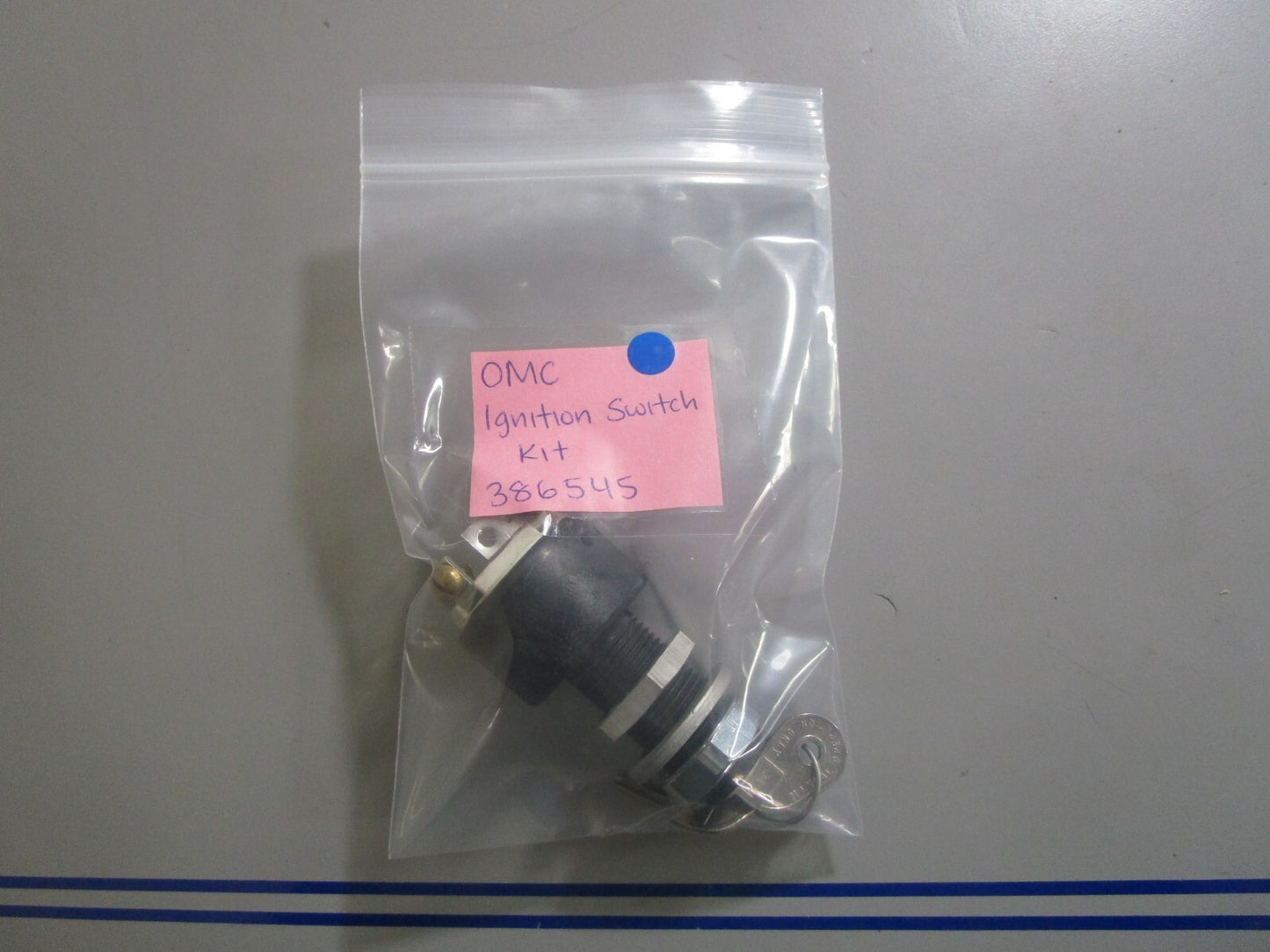 *NEW OEM* 0810 OMC Johnson Evinrude Ignition Switch Kit 386545 0386545