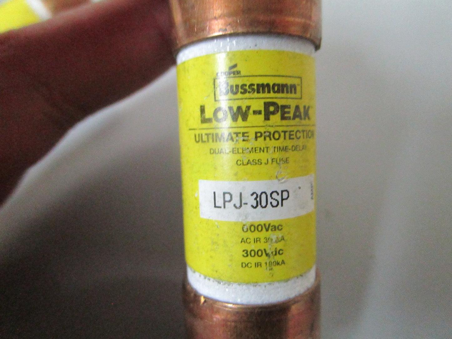 NEW OEM LPJ-30SP Bussman Low-Peak Dual Element Time Delay Class J Fuse (4) 0720
