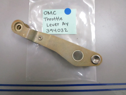*NEW OEM* 0810 OMC Johnson Evinrude Throttle Lever Assembly 394032 0394032
