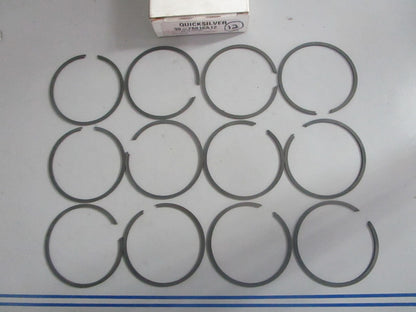 NEW OEM 39-78816A12 Mercury Quicksilver 12 Piston Ring Set 0820