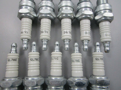 NEW (LOT OF 10) QL78C Champion Spark Plug 0810