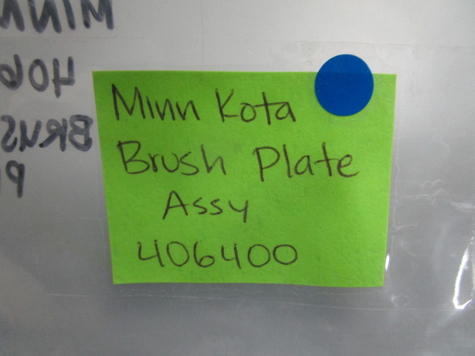 *NEW* 0820 Minn Kota Brush Plate Assy 406400
