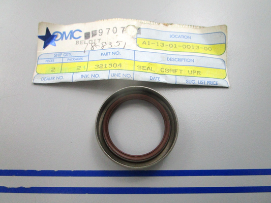 NEW OEM 321504 0321504 OMC Johnson Evinrude Crankshaft Seal 0810