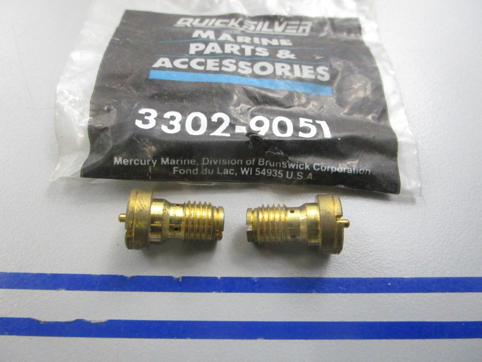 NEW OEM (LOT OF 2) 3302-9051 Mercury Quicksilver Jet 0810