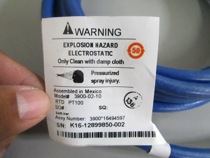 Rosemount 3900-02-10 Model 3900 AccuGlass pH Sensor W/O Pre-Amp NEW OEM 0820