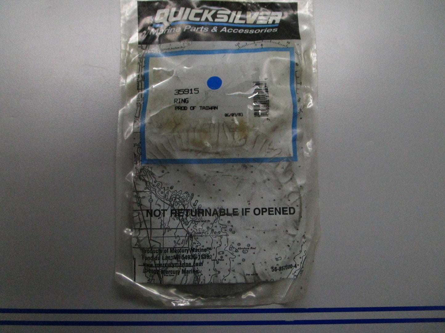 *NEW OEM* 0720 Mercury Quicksilver Ring 35915