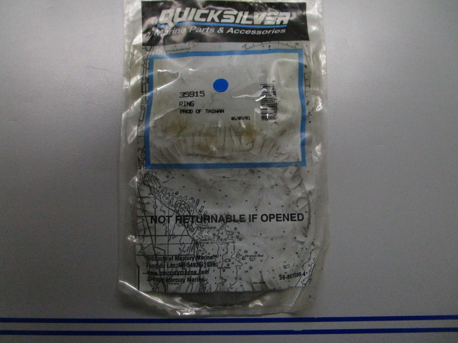 *NEW OEM* 0720 Mercury Quicksilver Ring 35915