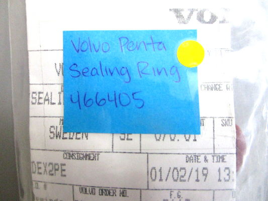 *NEW OEM* (LOT OF 2) 0750 Volvo Penta SEALING RING 466405