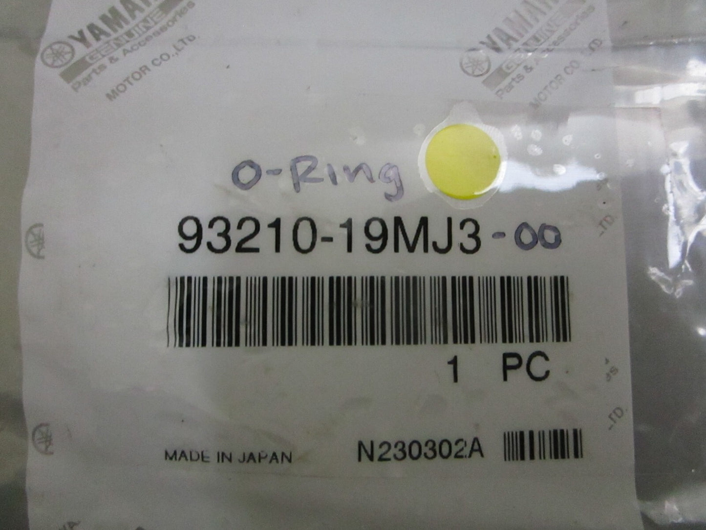*NEW OEM* 0810 Yamaha O-Ring 93210-19MJ3-00