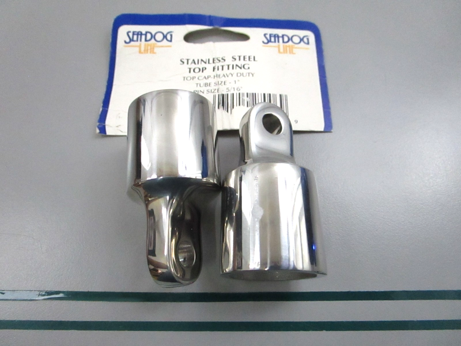 Sea-Dog NEW 316 SS Heavy Duty Top Cap 1" Bimini Fitting 270111-1 (LOT OF 2) 0810