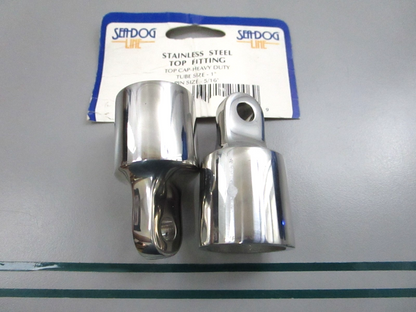 Sea-Dog NEW 316 SS Heavy Duty Top Cap 1" Bimini Fitting 270111-1 (LOT OF 2) 0810