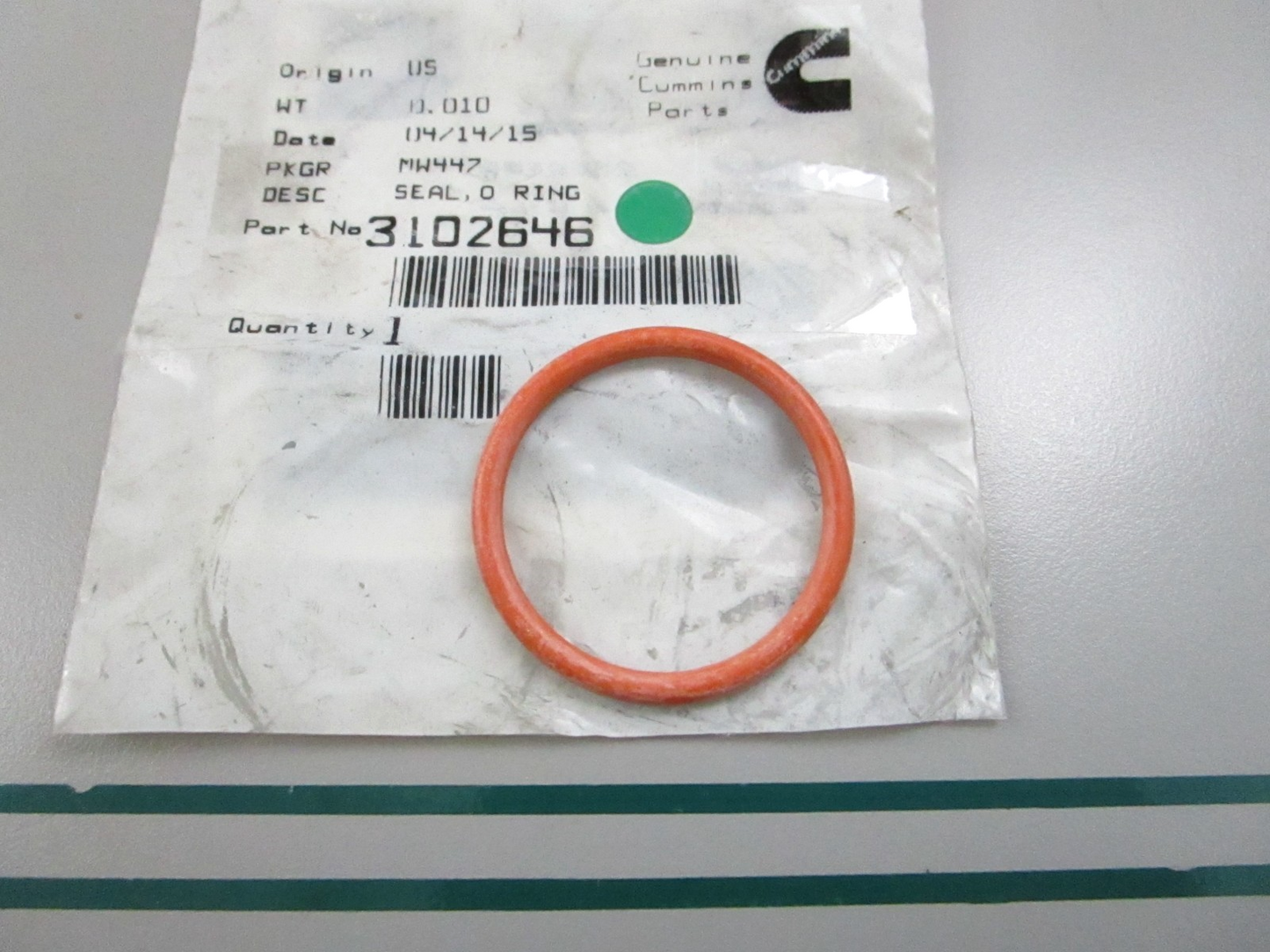 NEW OEM 3102646 Cummins O-Ring Seal 0810