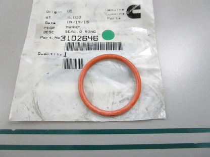 NEW OEM 3102646 Cummins O-Ring Seal 0810
