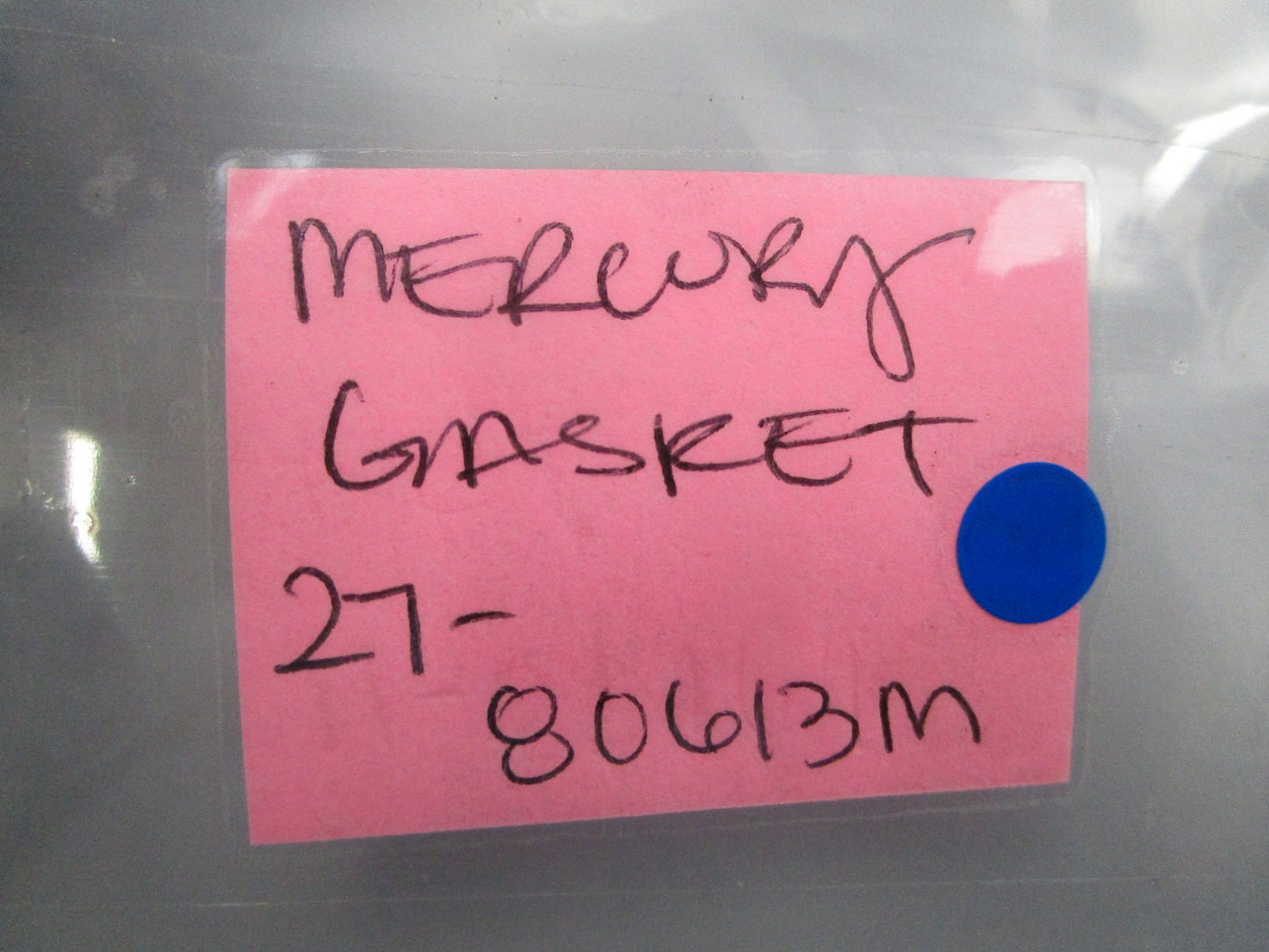 NEW OEM (LOT OF 5) 27-80613M Mercury Quicksilver Gasket 0810