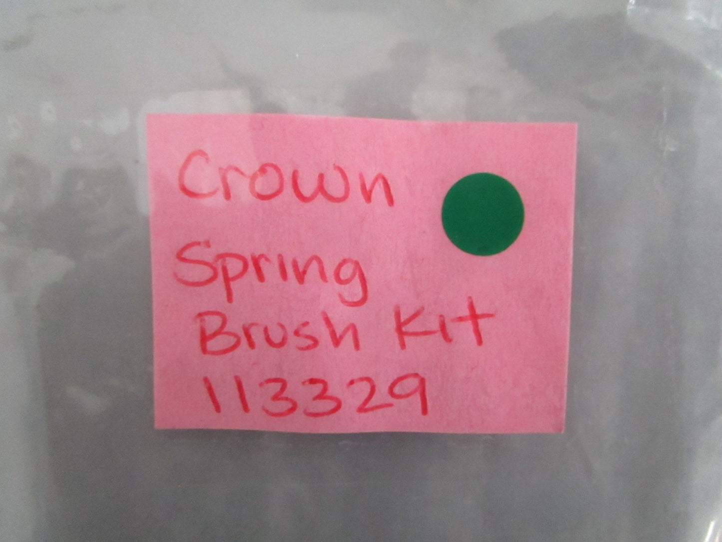 NEW OEM 113329 Crown Spring Brush Kit 0820