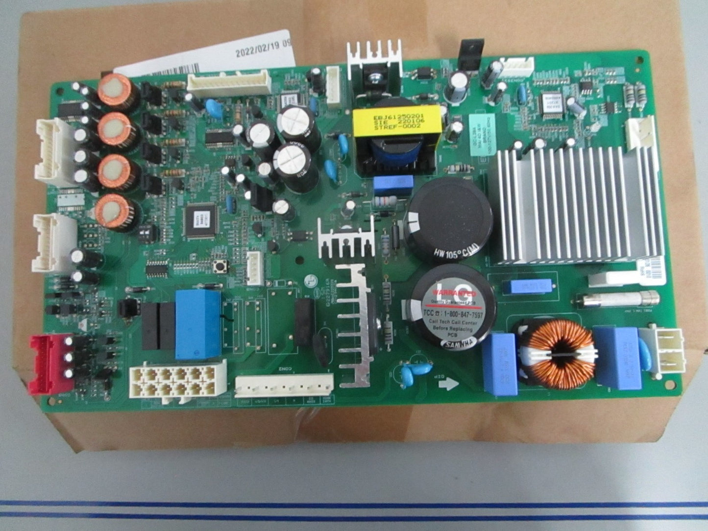 *NEW OEM* 0820 LG Refrigerator Main Control Board EBR74796448