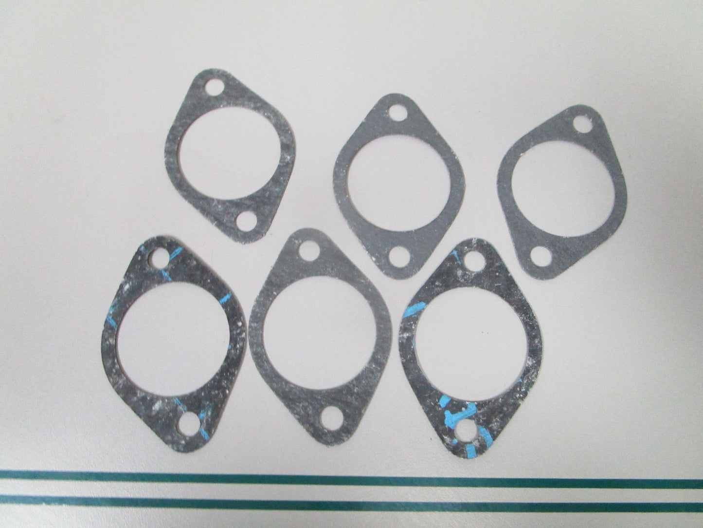 NEW OEM (LOT OF 6) 302598 0302598 OMC Johnson Evinrude Gasket 0810