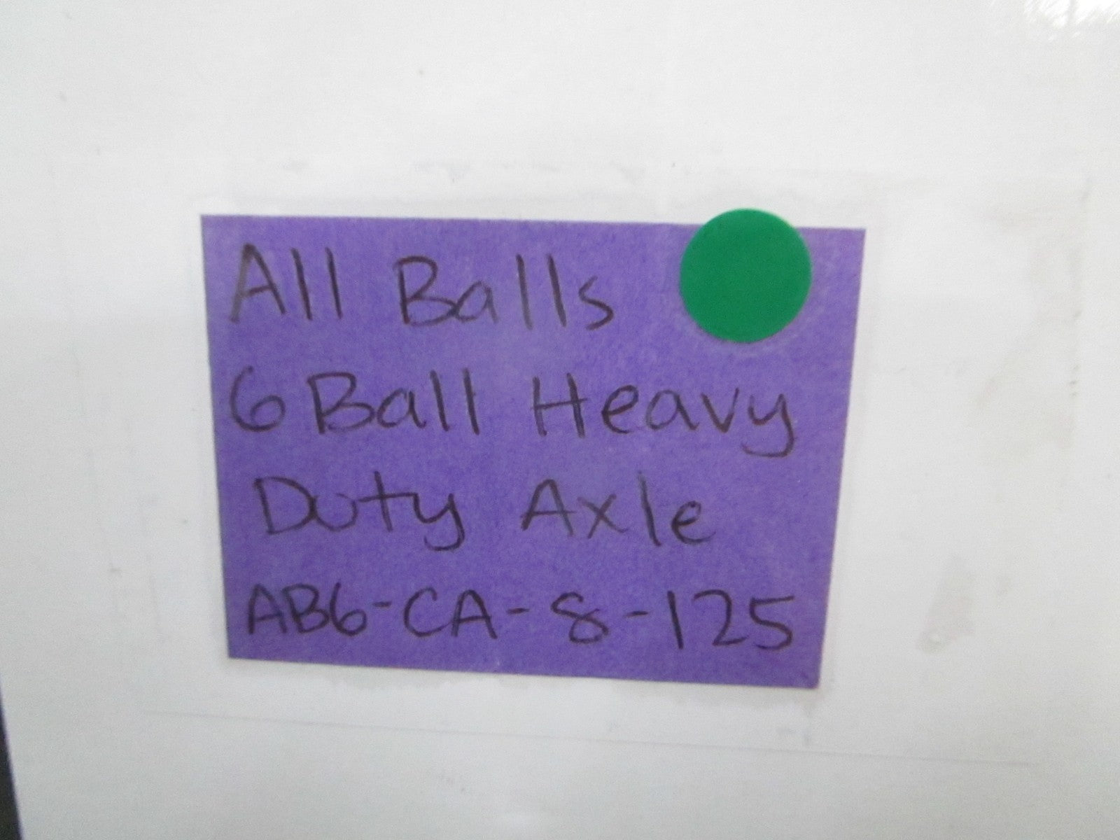 All Balls NEW AB6-CA-8-125 Can-Am Defender 6 Ball HD Front Axle NOS Part 0820