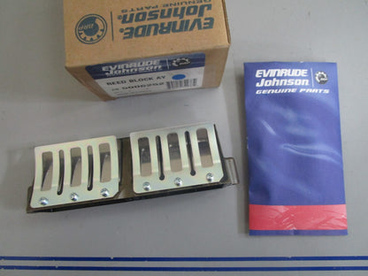 *NEW OEM* 0810 OMC Johnson Evinrude Reed Block Assembly 5006252