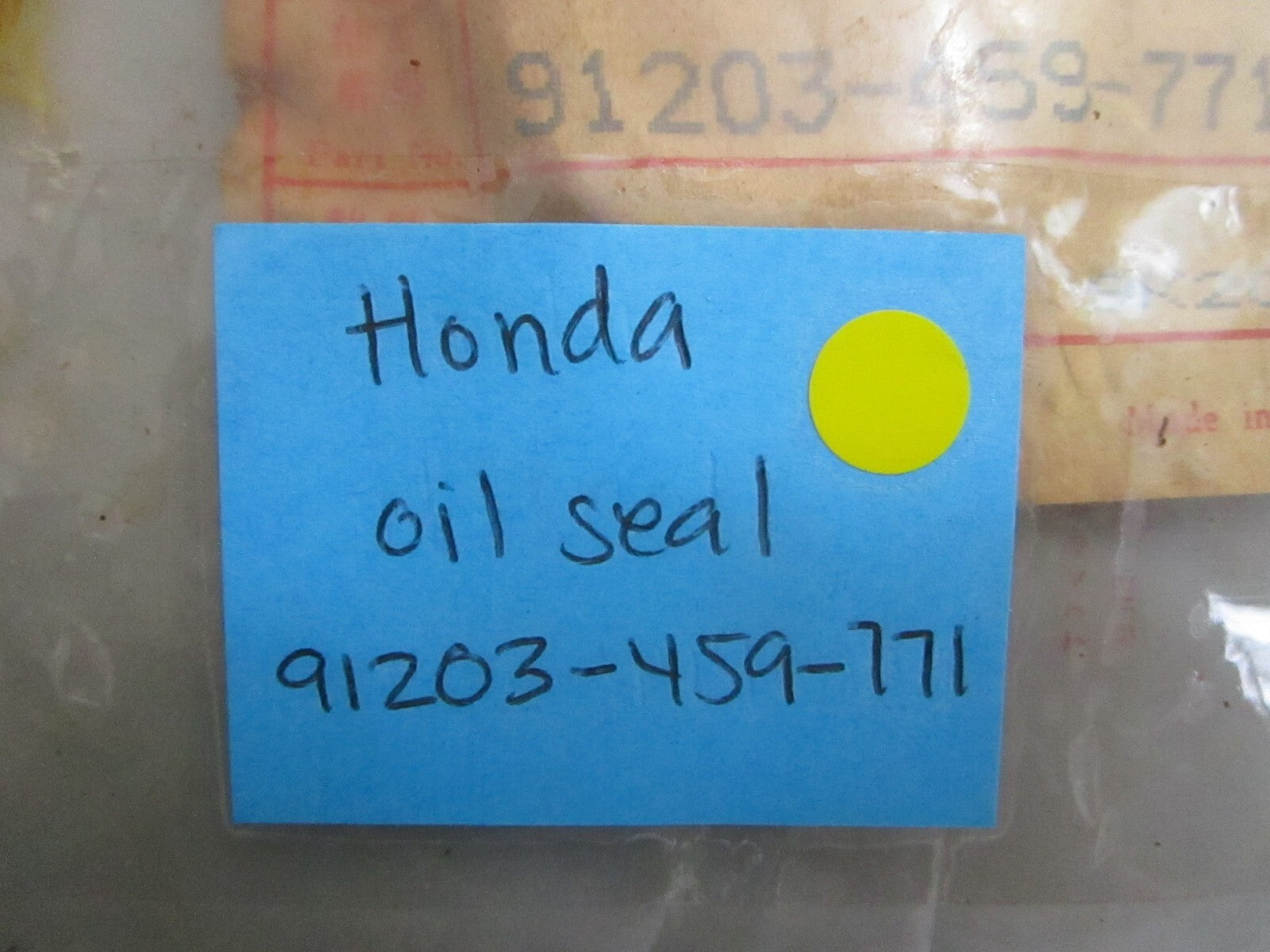 *NEW OEM* 0810 Honda Oil Seal 91203-459-771