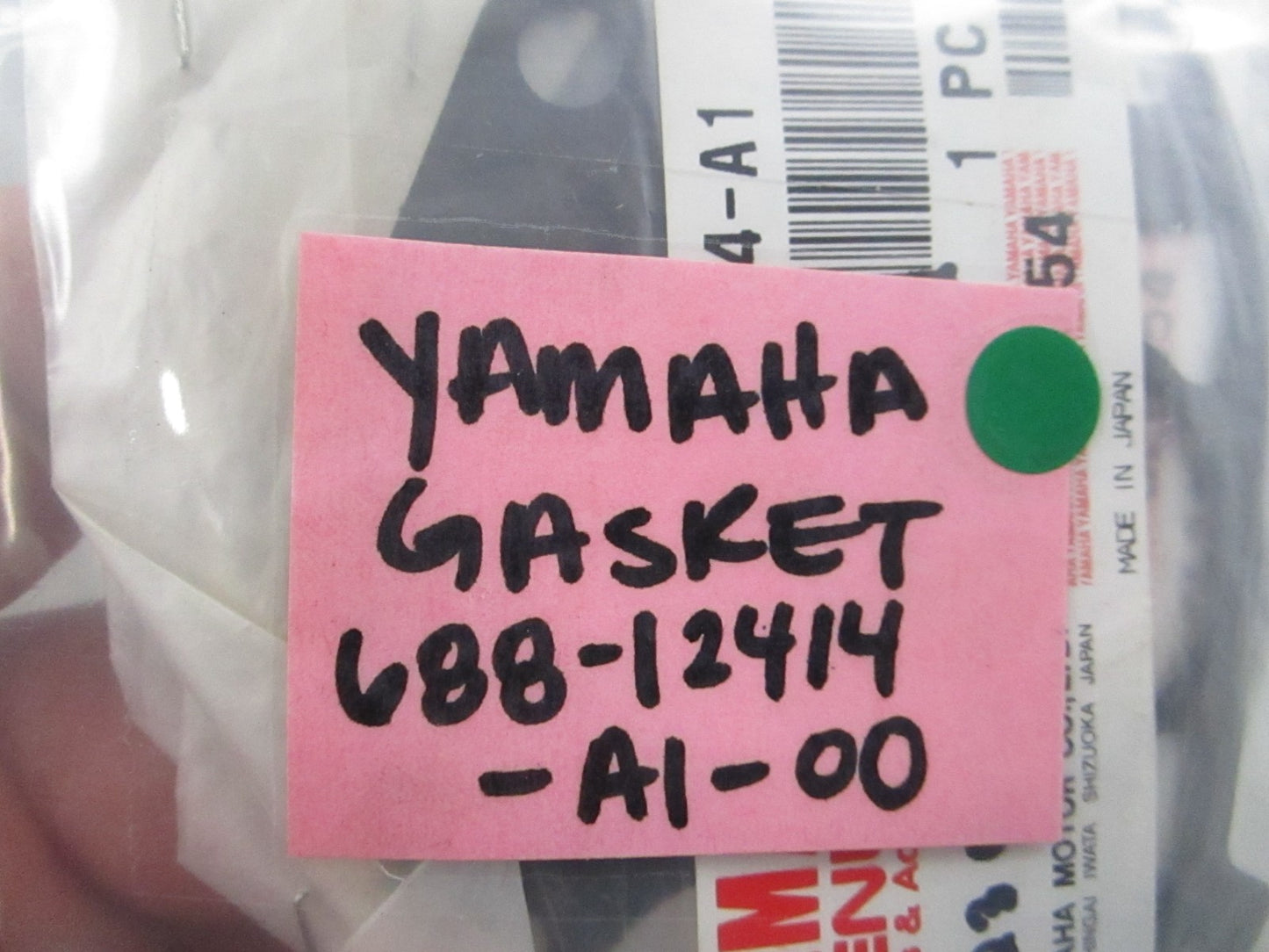 NEW OEM (LOT OF 3) 688-12414-A1-00 Yamaha Gasket 0810