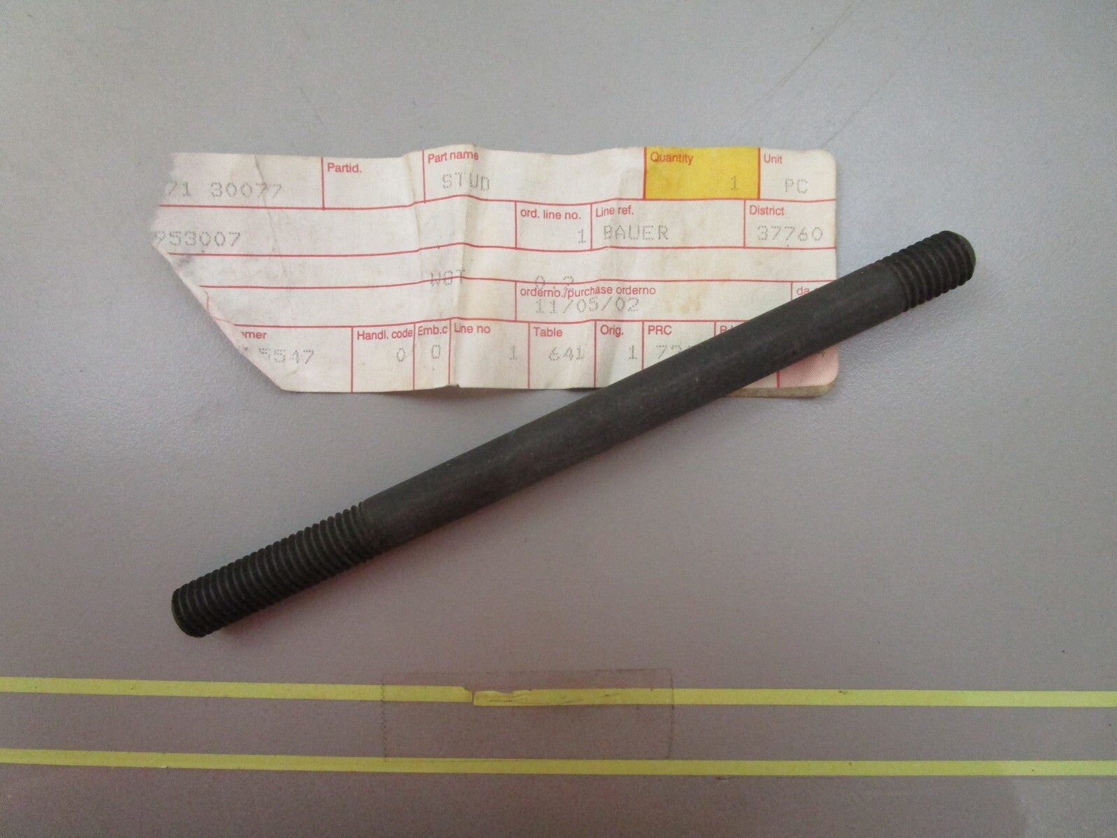 *NEW OEM* 0810 Volvo Penta Stud 953007