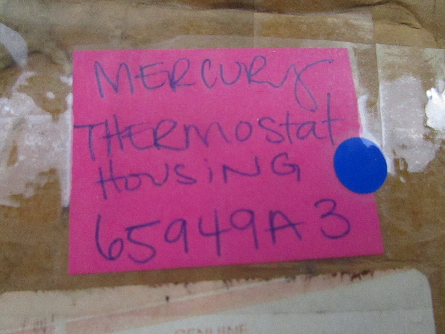 *NEW OEM* 0720 Mercury Quicksilver Thermostat Housing 65949A3