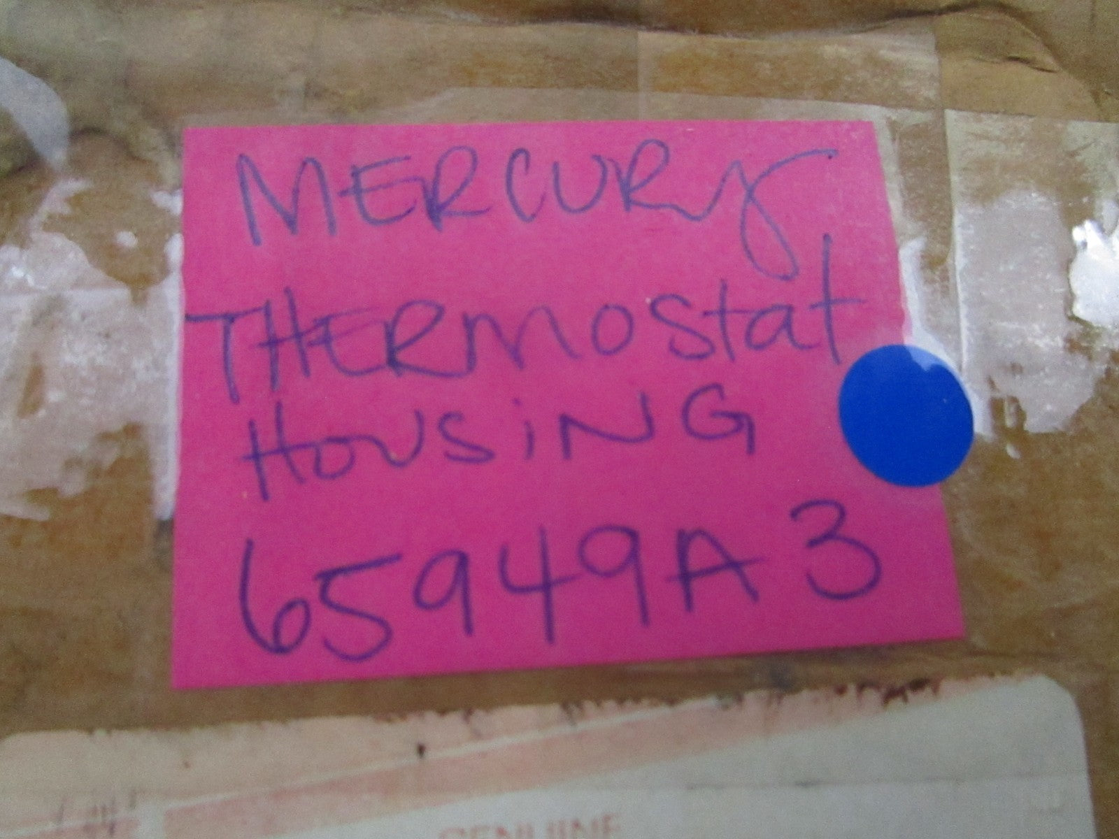 *NEW OEM* 0720 Mercury Quicksilver Thermostat Housing 65949A3