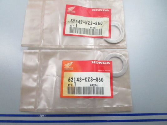 *NEW OEM* (LOT OF 2) 0810 Honda Washer 52143-KZ3-860