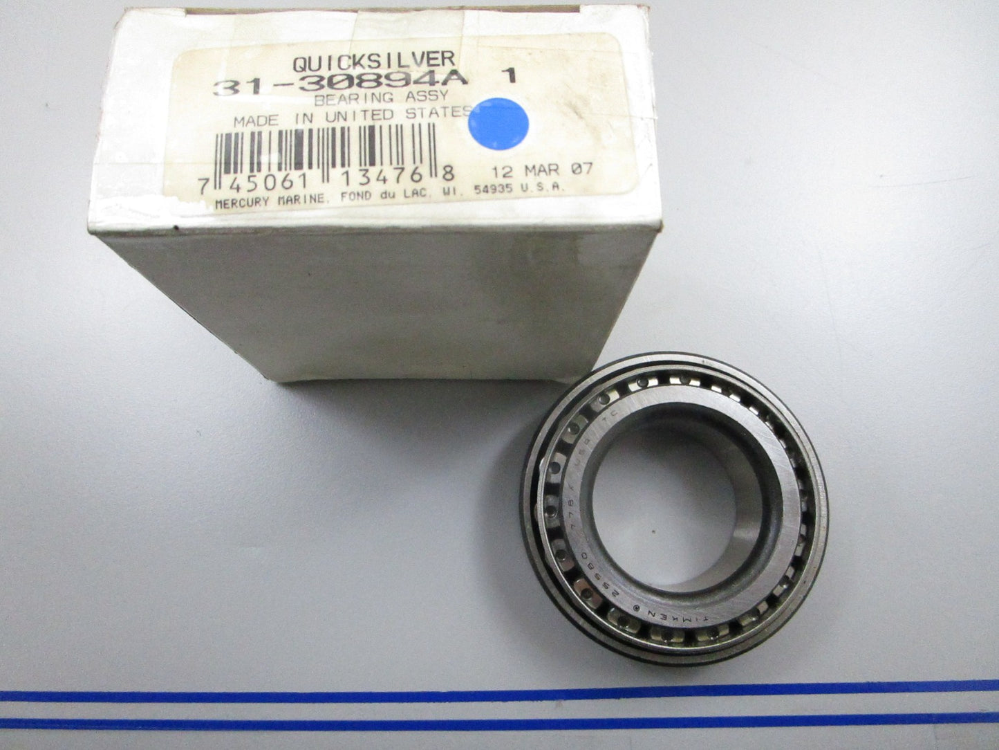 *NEW OEM* 0810 Mercury Quicksilver Bearing Assembly 31-30894A 1
