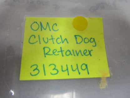 *NEW OEM* (LOT OF 2) 0810 OMC Johnson Evinrude Clutch Dog Retainer 0313449