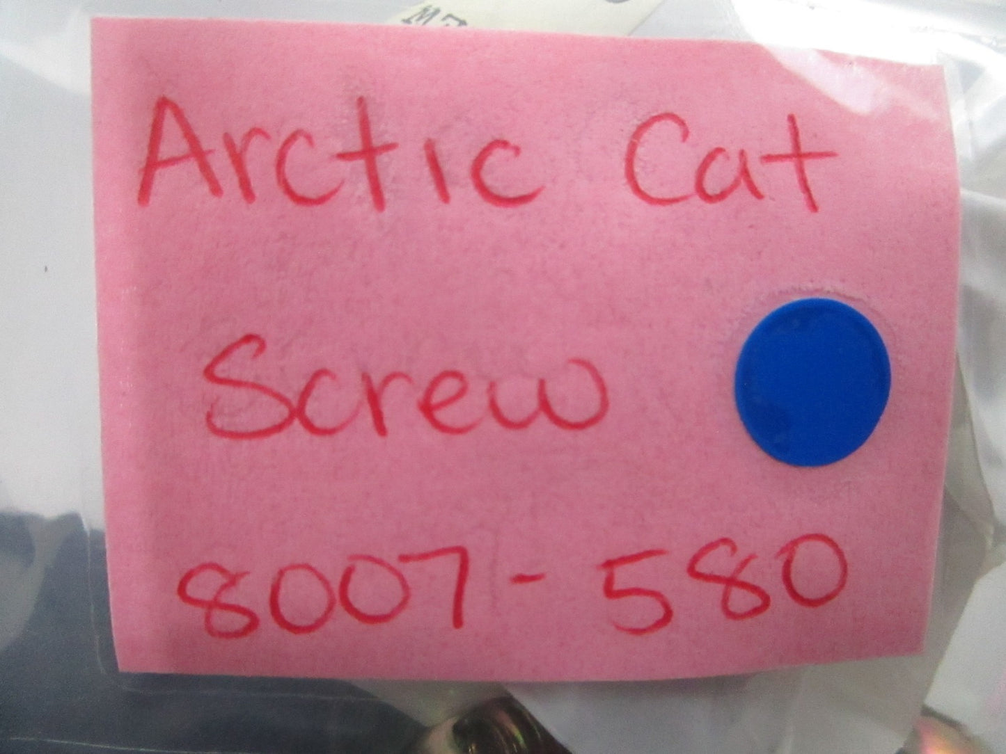 *NEW OEM* 0810 Arctic Cat Screw 8007-580