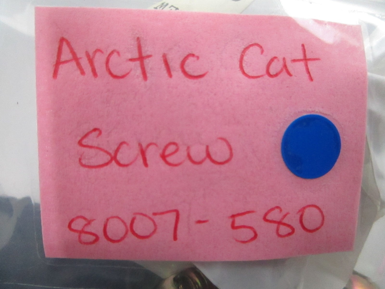 *NEW OEM* 0810 Arctic Cat Screw 8007-580