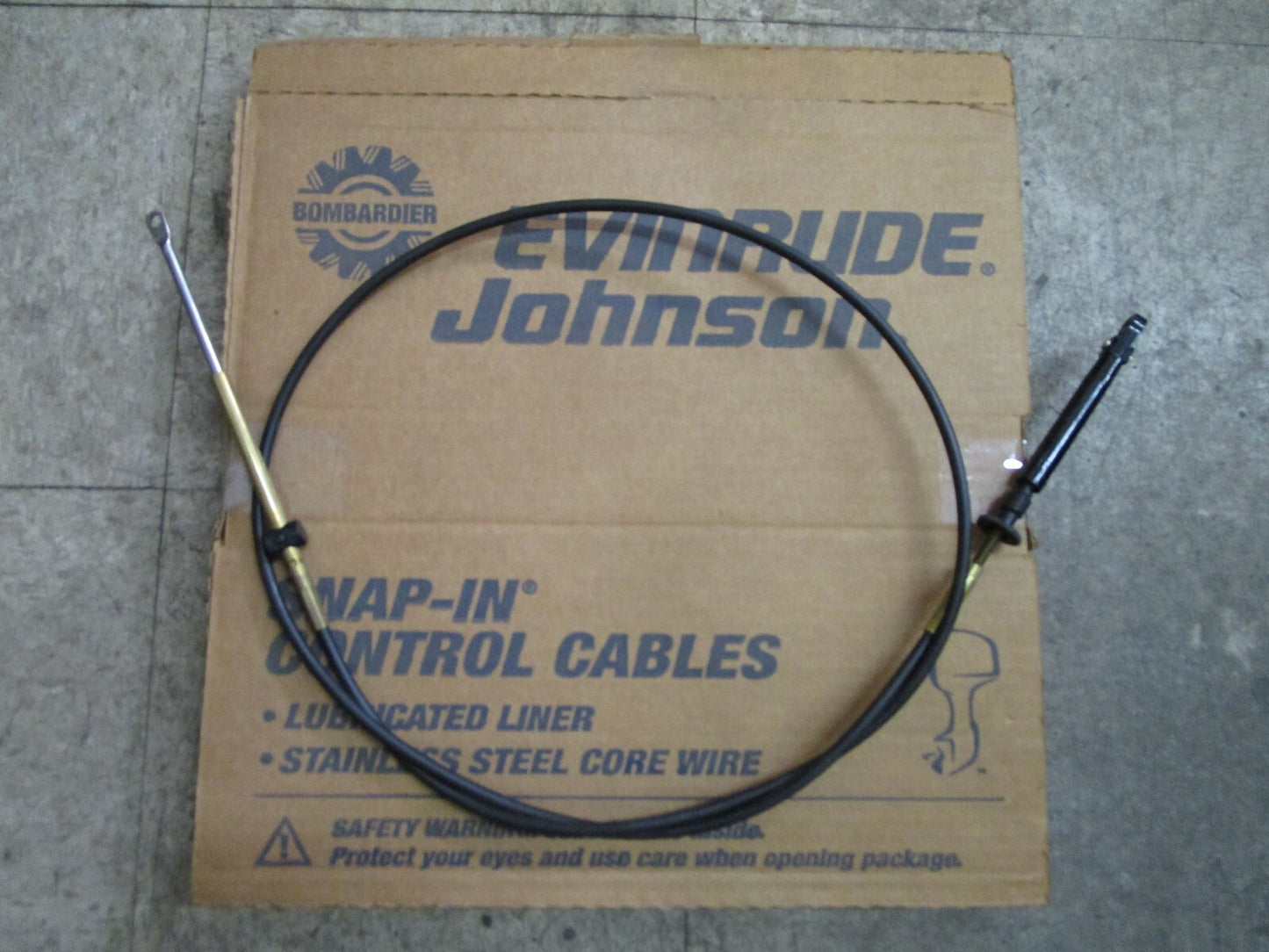 *NEW OEM* 0820 OMC Johnson Evinrude 6' Control Cable 173106 0173106