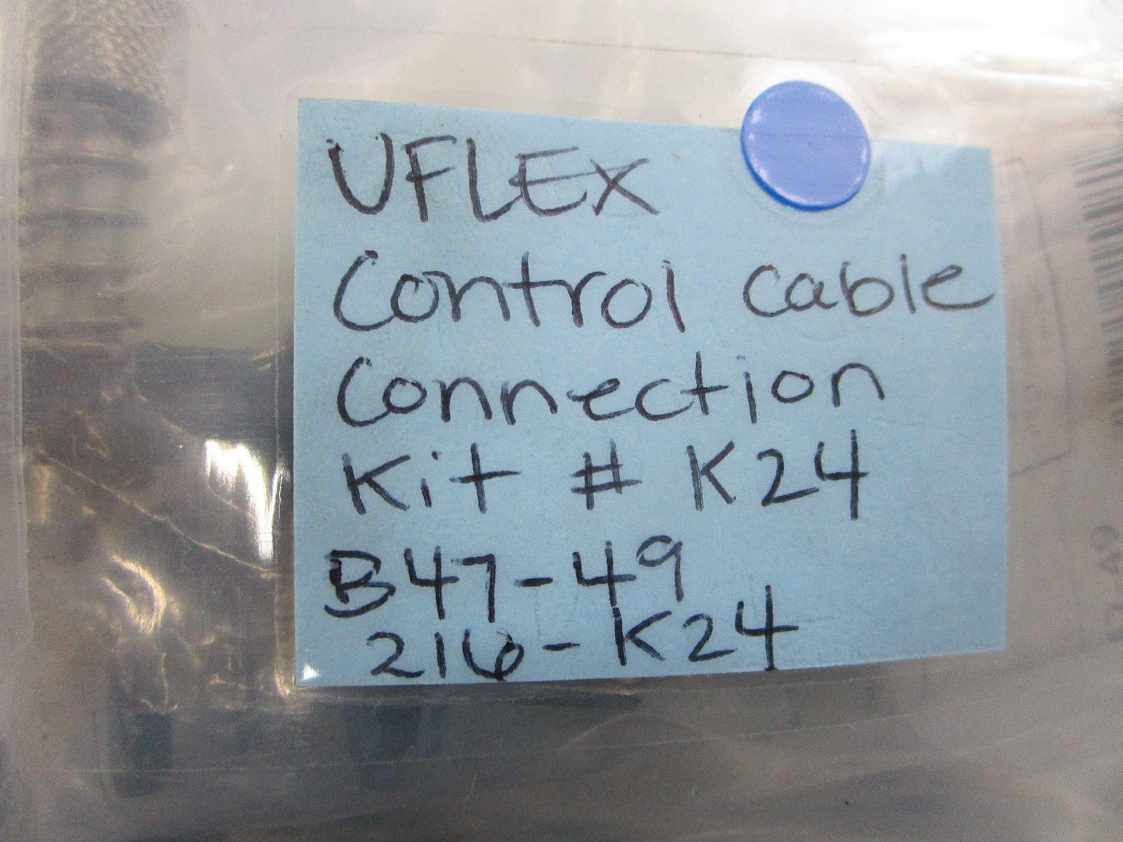 NEW OEM K24 216-K24 32774E UFlex Control Cable Connection Kit #K24 B47-49 0720