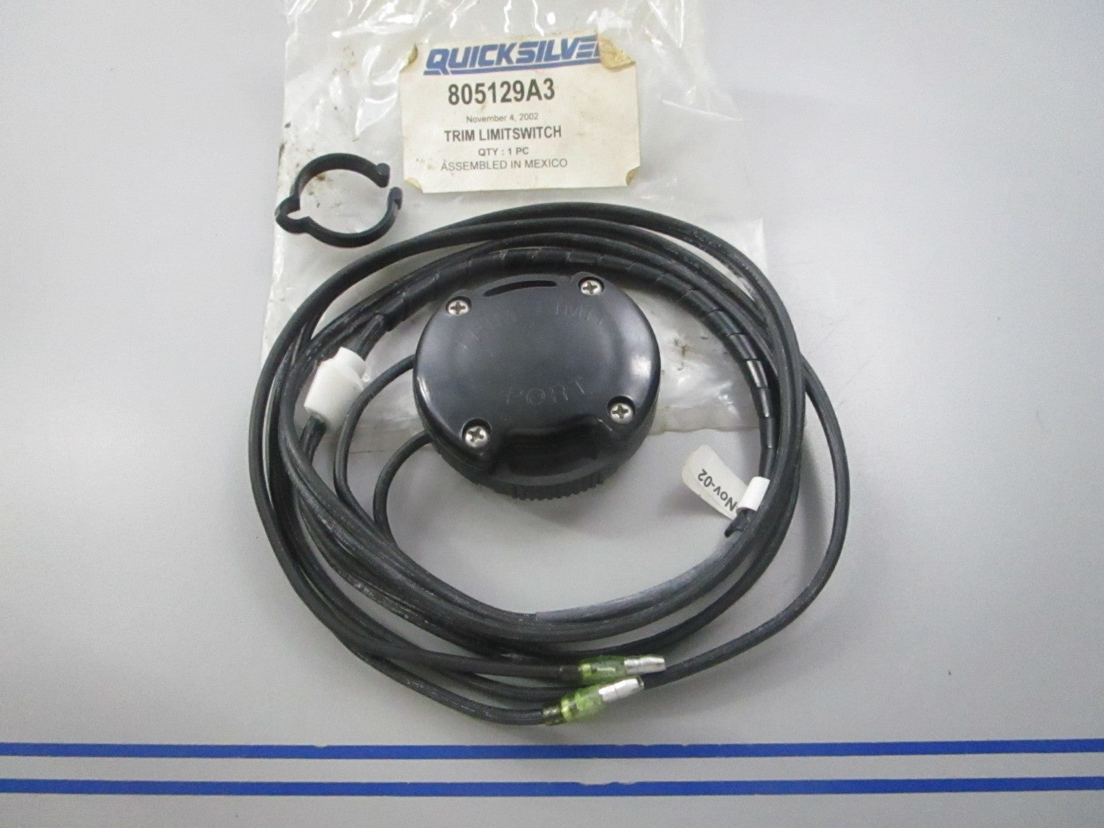NEW OEM 805129A3 Mercury Quicksilver Trim Limit Switch 0810
