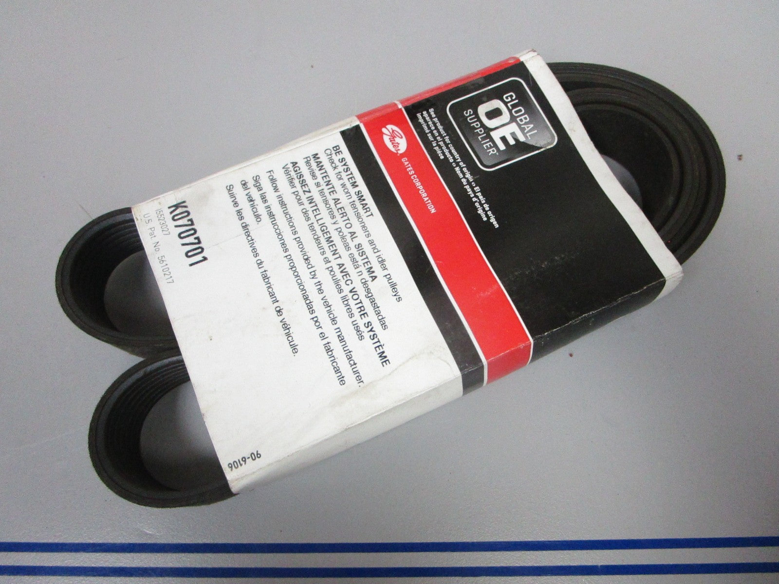 NEW K070701 Gates Micro-V 15/16" x 70 ¾" Serpentine Belt 0720