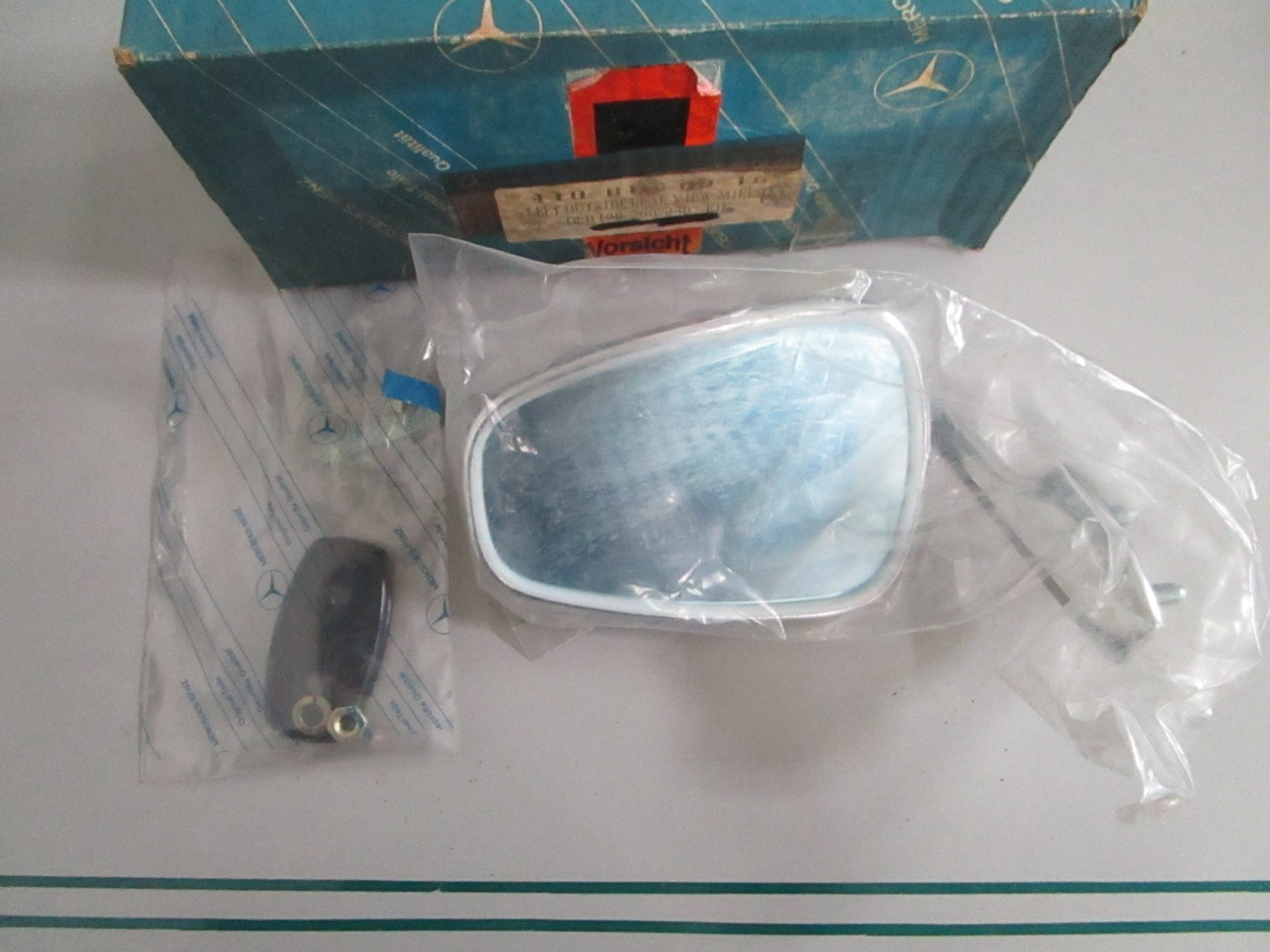 NEW OEM 1108100716 Mercedes-Benz Left Side Rear View Mirror 0820