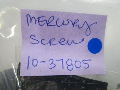 NEW OEM (LOT OF 2) Mercury Quicksilver 10-37805 Screw 0810